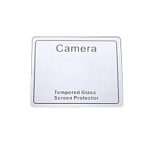 Защитное стекло 0.33 для задней камеры SAMSUNG Galaxy A02S (SM-A025), закругленные края, цвет прозрачный
