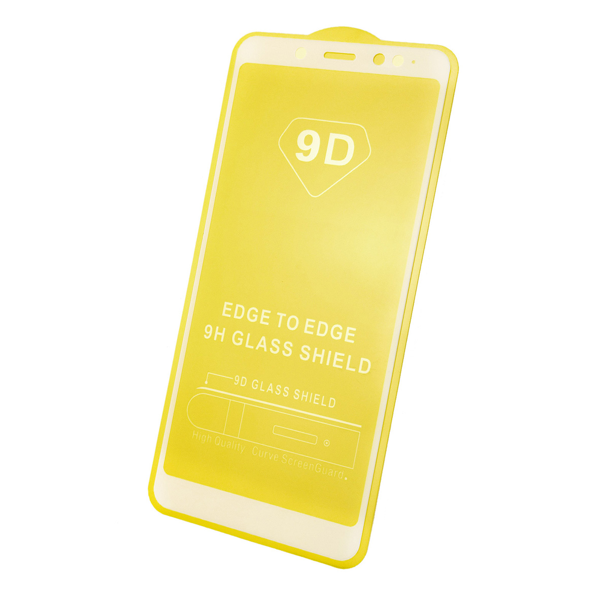 Защитное стекло 9D Full Glue для XIAOMI Redmi Note 5, цвет канта белый. Защитное стекло 9D Full Glue для XIAOMI Redmi Note 5, цвет канта белый.