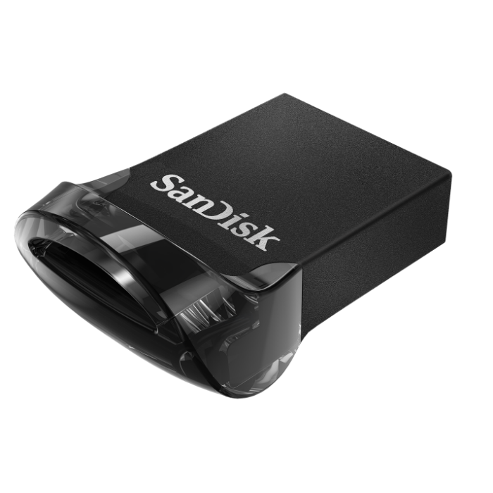 Флешка USB 3.1 32GB SanDisk Ultra Fit, цвет черный