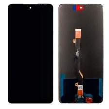 Дисплей в сборе с тачскрином для TECNO Pova 2 (LE7n), Pova 3 (LF7n), цвет черный Дисплей в сборе с тачскрином для TECNO Pova 2 (LE7n), Pova 3 (LF7n), цвет черный