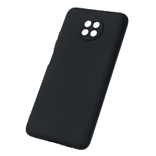Чехол накладка SOFT TOUCH для XIAOMI Redmi Note 9T, силикон, матовый, цвет черный Чехол накладка SOFT TOUCH для XIAOMI Redmi Note 9T, силикон, матовый, цвет черный