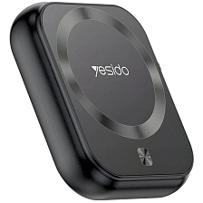 Внешний портативный аккумулятор, Power Bank YESIDO YP59, USB Type C 20W, беспроводная зарядка 15W, 5000 mAh, цвет черный