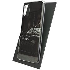 Чехол накладка Vinil для SAMSUNG Galaxy A51 (SM-A515), A31 (SM-A315), силикон, рисунок BUGATTI
