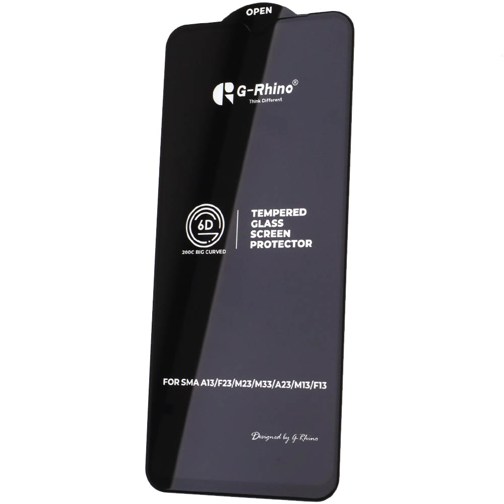 Защитное стекло 6D G-Rhino 200C для SAMSUNG Galaxy A13, Galaxy A23, Galaxy M23, Galaxy M33, XIAOMI Redmi A1, Redmi A1 Plus, Redmi A2, Redmi A2 Plus, цвет окантовки черный Защитное стекло 6D G-Rhino 200C для SAMSUNG Galaxy A13, Galaxy A23, Galaxy M23, Galaxy M33, XIAOMI Redmi A1, Redmi A1 Plus, Redmi A2, Redmi A2 Plus, цвет окантовки черный