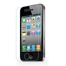 Защитное стекло для iPhone 4/4S Tempered Glass 0,33 мм 9H (ударопрочное).