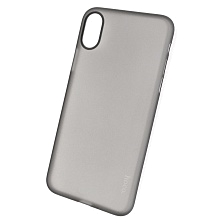 Чехол накладка HOCO для APPLE iPhone X, пластик, ультратонкий, цвет тонированный.