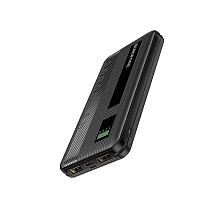 Внешний портативный аккумулятор, Power Bank BOROFONE BT32 Precious, 10000 mAh, цвет черный (распродажа -50%)