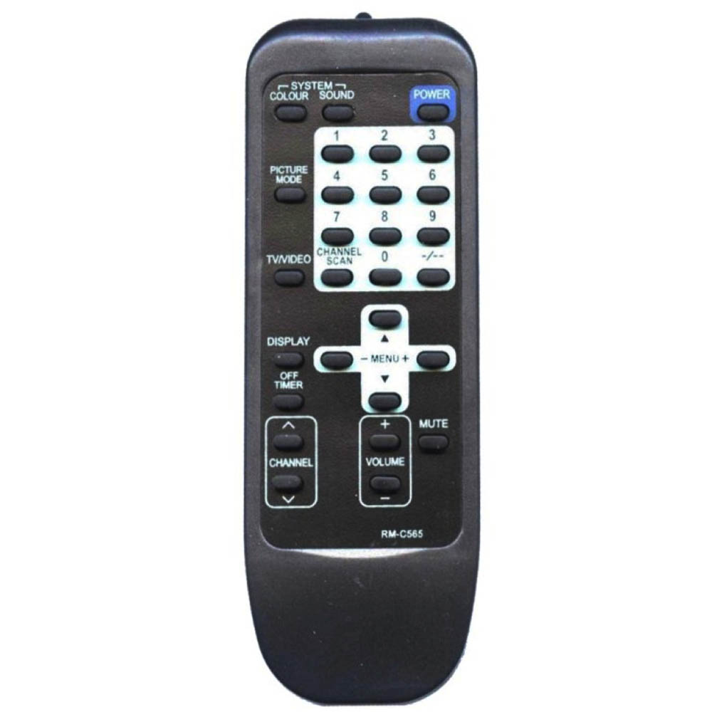 Пульт ДУ для JVC RM-C565-1H подходит к следующим моделям: AV-1410EE, AV-1411TEE, AV-1430TEE, AV-1431TEE, AV-1433TEE, AV-14A10, AV-14K,T, AV-2110EE, AV-2111TEE, AV-2113EE, AV-2114EE, AV-2124EE, AV-2130TEE, AV-2131TEE, AV-2550TEE, AV-2950TEE, AV-B144, AV-B1
