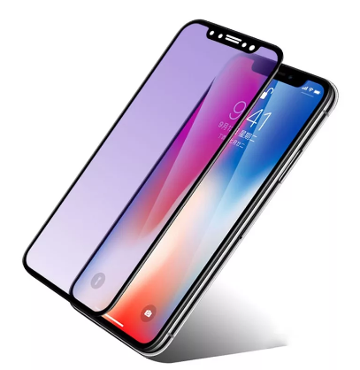 Защитное стекло для iPhoneX (V4) black Cool Radian series High transparent anti-blue ray tempered gl.