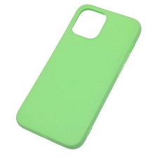 Чехол накладка для APPLE iPhone 12 Pro MAX (6.7"), силикон, цвет светло зеленый