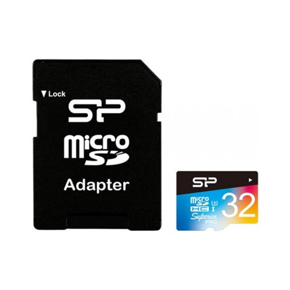 Карта памяти MicroSDHC 32GB SILICON POWER Superior Pro Class 10, с адаптером
