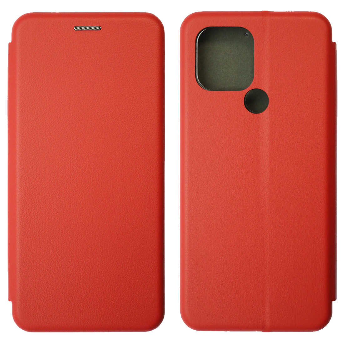 Чехол книжка STYLISH для XIAOMI Redmi A1 Plus, Redmi A2 Plus, POCO C51, экокожа, визитница, цвет красный Чехол книжка STYLISH для XIAOMI Redmi A1 Plus, Redmi A2 Plus, POCO C51, экокожа, визитница, цвет красный