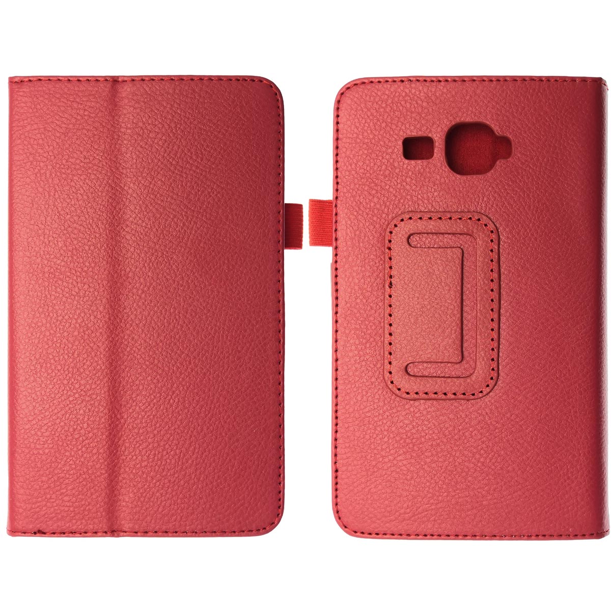 Чехол книжка для планшета SAMSUNG Galaxy Tab A 7.0 (SM-T280, SM-T285), экокожа, цвет красный