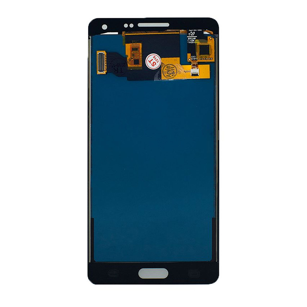 Дисплей в сборе с тачскрином для SAMSUNG Galaxy A5 2015 (SM-A500), тип OLED, цвет синий.