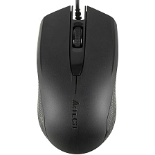 Мышь A4TECH OP-760 проводная, оптическая, 1200 DPI, цвет черный