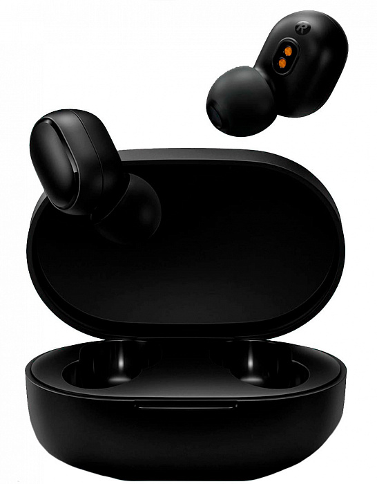 Гарнитура (наушники с микрофоном) беспроводные, XIAOMI REDMI AIRDOTS цвет чёрный Гарнитура (наушники с микрофоном) беспроводные, XIAOMI REDMI AIRDOTS цвет чёрный
