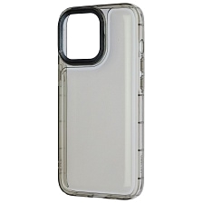 Чехол накладка AIR BAG для APPLE iPhone 13 Pro (6.1"), силикон, цвет прозрачно черный