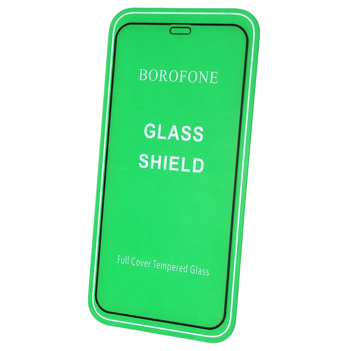 Защитное стекло BOROFONE для APPLE iPhone 12 mini, цвет канта черный.