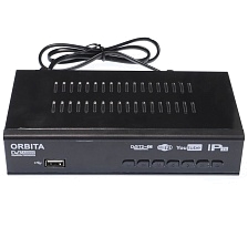 Цифровой эфирный приемник, ТВ приставка ORBITA A8000, DVB-T2, цвет черный