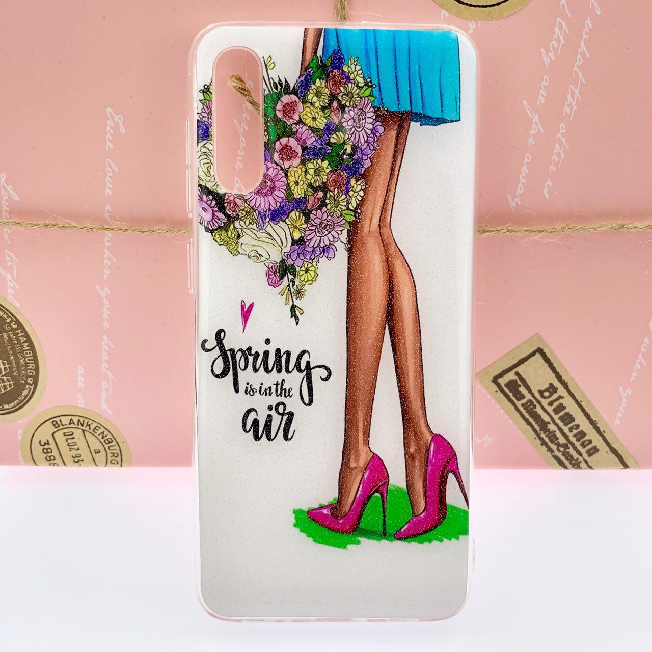 Чехол накладка для SAMSUNG Galaxy A50 (SM-A505), A30s (SM-A307), A50s (SM-A507), силикон, глянец, рисунок Spring is in the air.