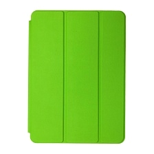 Чехол книжка SMART CASE для APPLE iPad New 2017, диагональ 9.7", экокожа, цвет ярко зеленый
