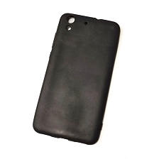 Чехол накладка J-Case THIN для HUAWEI Y9 2018, силикон, цвет черный