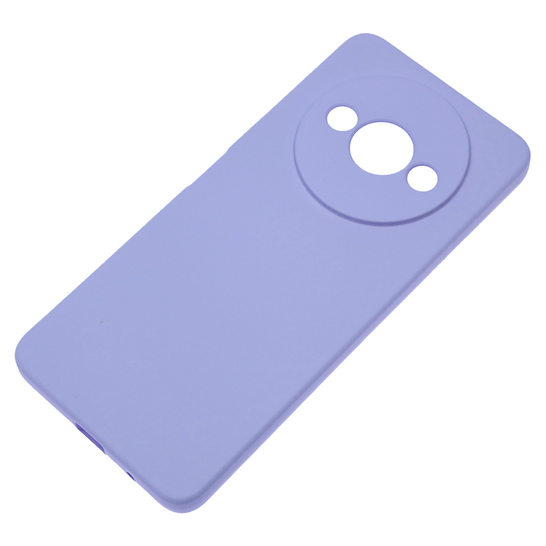 Чехол накладка NANO для XIAOMI Redmi A3, Redmi A3x, POCO C61, защита камеры, силикон, бархат, цвет сиреневый Чехол накладка NANO для XIAOMI Redmi A3, Redmi A3x, POCO C61, защита камеры, силикон, бархат, цвет сиреневый