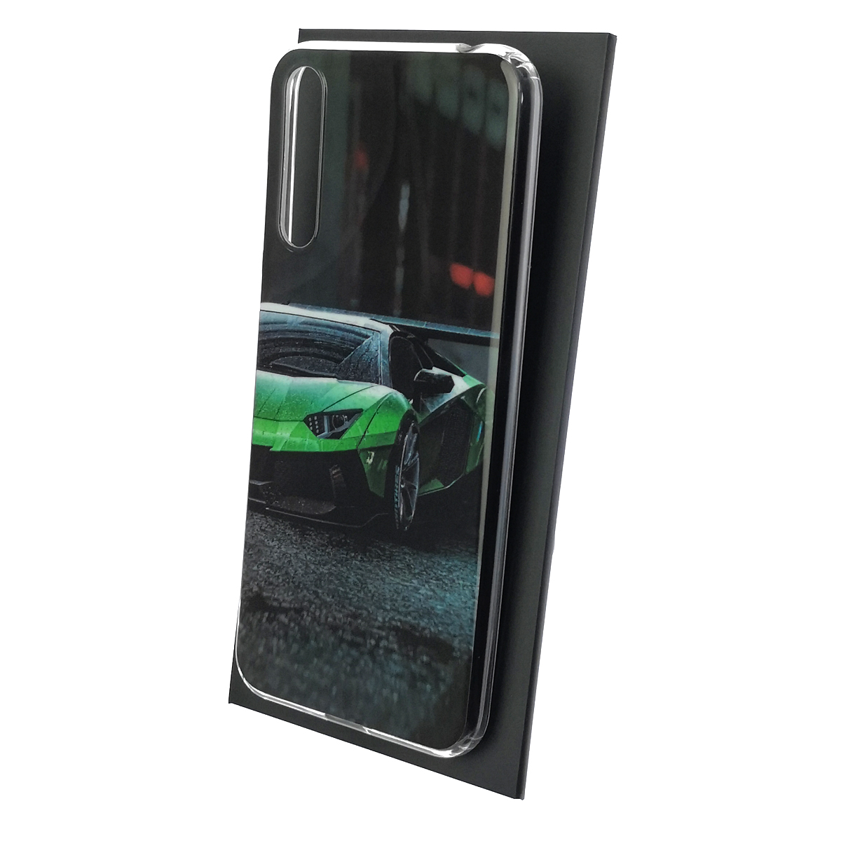 Чехол накладка Vinil для HUAWEI Honor 30i (LRA-LX1), силикон, рисунок Lamborghini