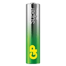 Батарейка GP Super LR03 AAA G-Tech Shrink 4 Alkaline 1.5V Батарейка GP Super LR03 AAA G-Tech Shrink 4 Alkaline 1.5V