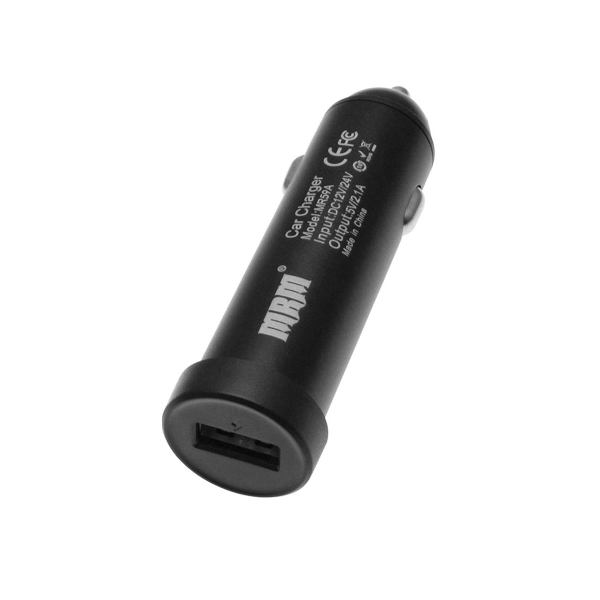 АЗУ (Автомобильное зарядное устройство) MRM MR59A, 2.1A, 1 USB, в блистере, цвет черный