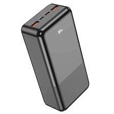 Внешний портативный аккумулятор, Power Bank HOCO J108A Universe, 30000 mAh, 22.5W, PD20W, QC3.0, цвет черный