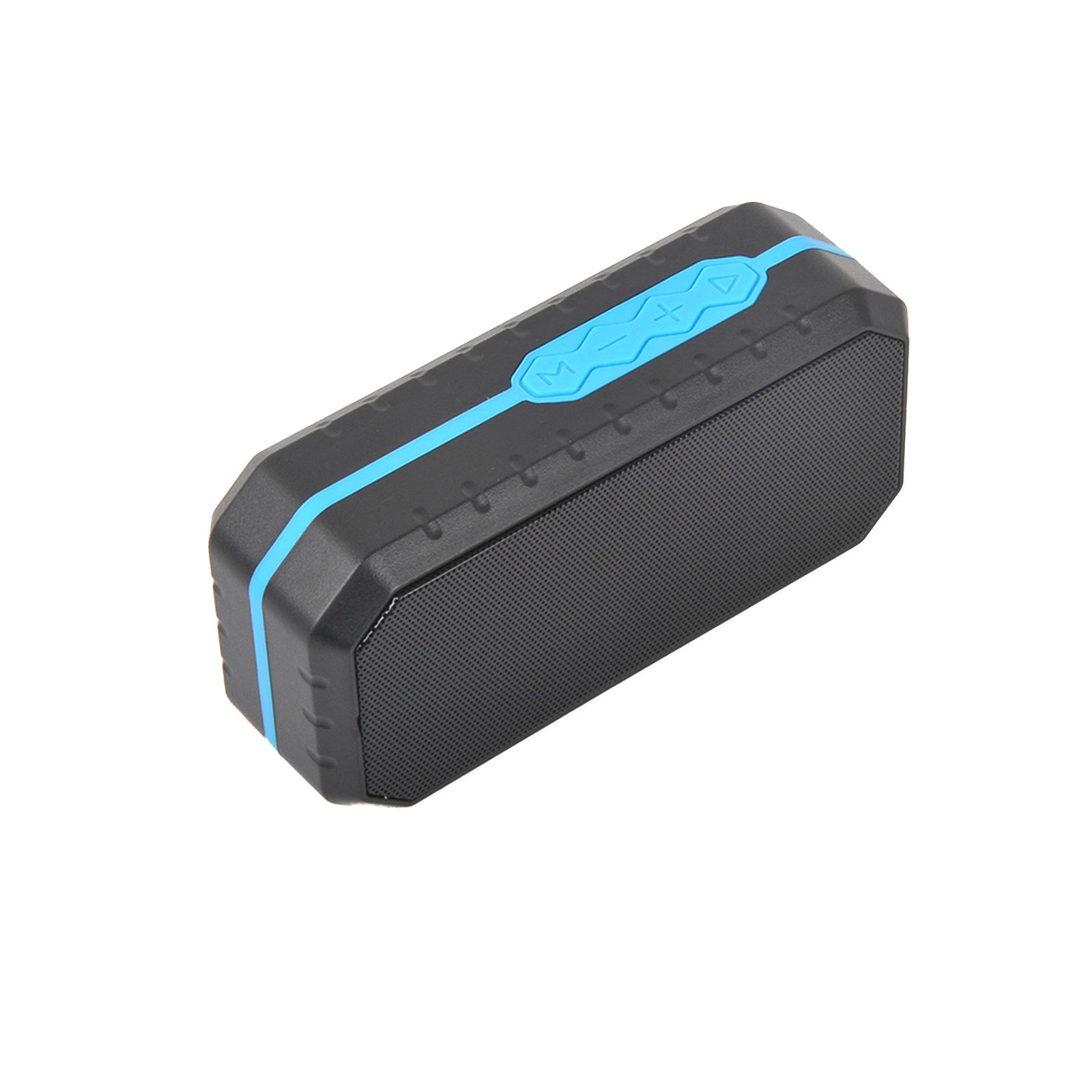 Портативная водонепроницаемая аудио Bluetooth колонка Raiskid F3-D, AUX, USB, TFT, цвет черно-синий