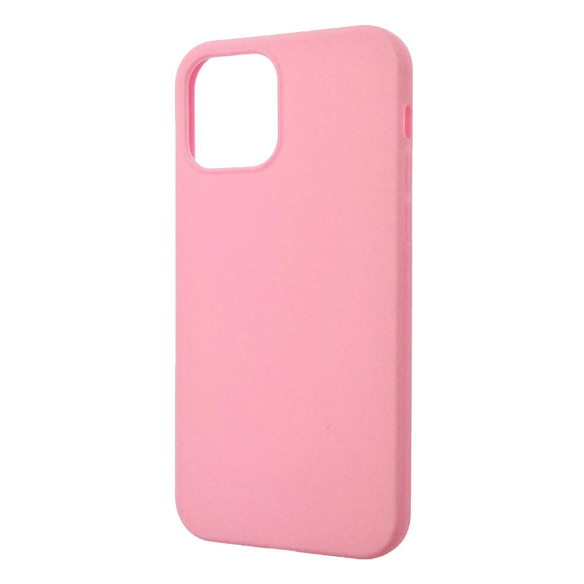Чехол накладка GPS для APPLE iPhone 12 (6.1"), iPhone 12 Pro (6.1"), силикон, матовый, цвет розовый