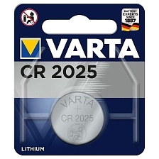 Батарейка VARTA ELECTRONICS CR2025 BL1 Lithium 3V