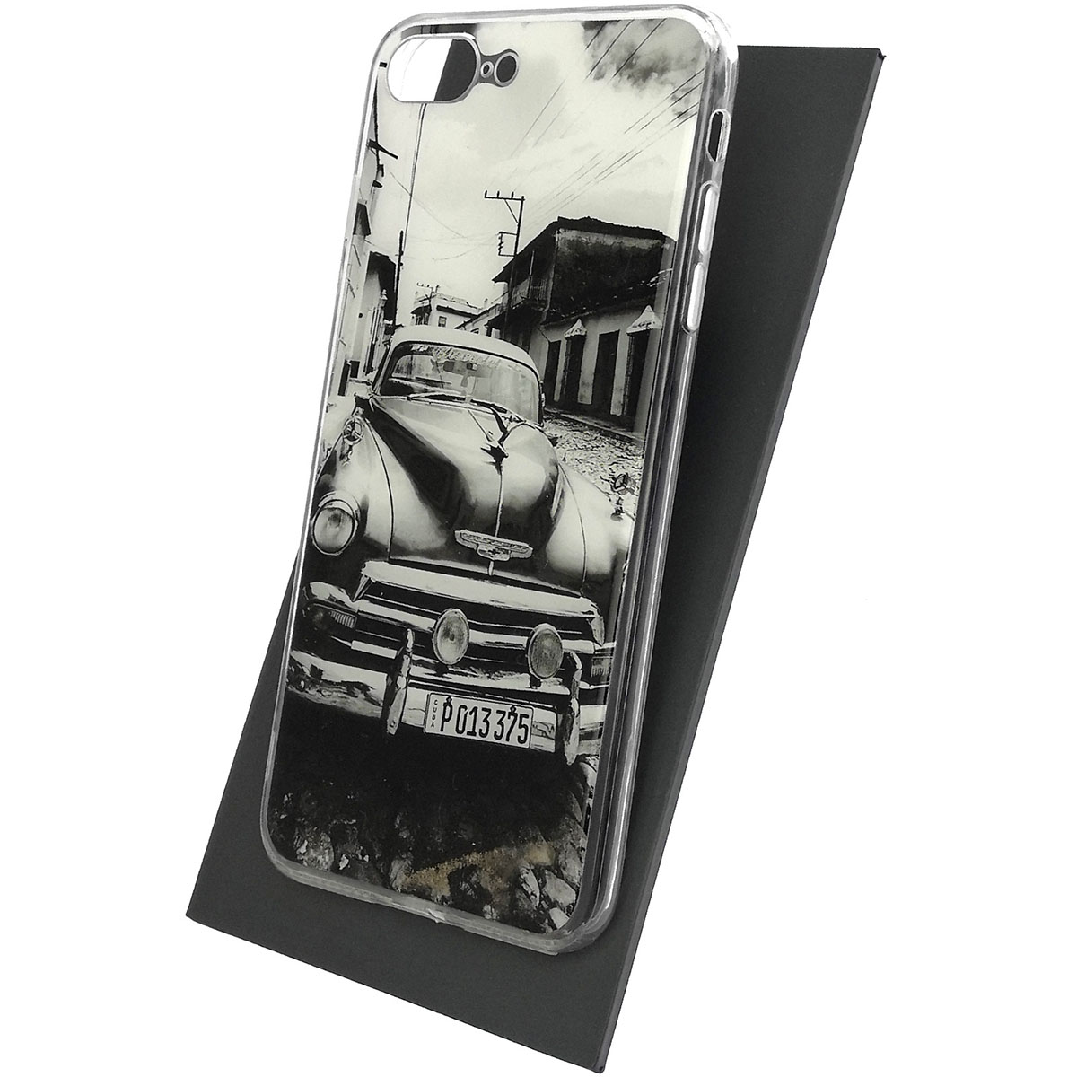 Чехол накладка для APPLE iPhone 7 Plus, iPhone 8 Plus, силикон, глянцевый, рисунок Волга Cuba