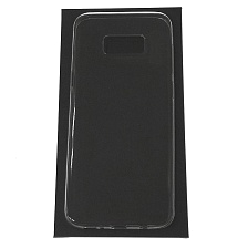 Чехол накладка для SAMSUNG Galaxy S8 Plus (SM-G955), силикон, ультратонкий, цвет прозрачный
