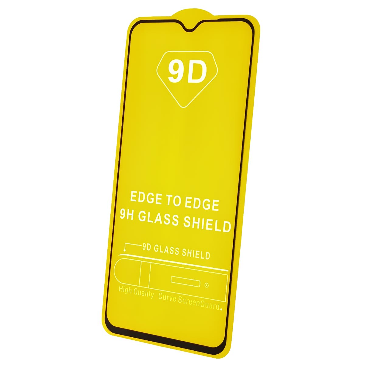 Защитное стекло 9D для XIAOMI Redmi Note 8 Pro, цвет окантовки черный