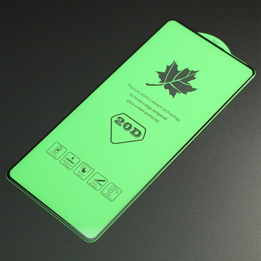 Защитное стекло 20D для XIAOMI Redmi Note 12 Pro Plus, цвет окантовки черный