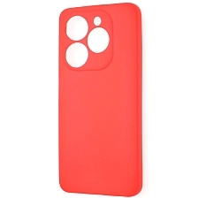 Чехол накладка GPS для TECNO Spark 20, TECNO Spark 20C,силикон, цвет красный