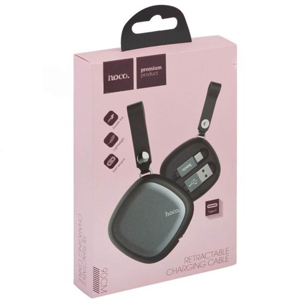 Кабель HOCO U33, USB Type C, длина 90 см, цвет черный | Последняя цена