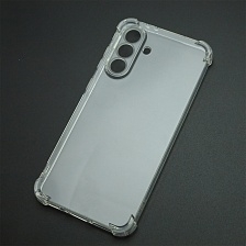 Чехол накладка для SAMSUNG Galaxy A36 5G, Galaxy A56 5G, защита камеры, силикон, усиленные края, прозрачный