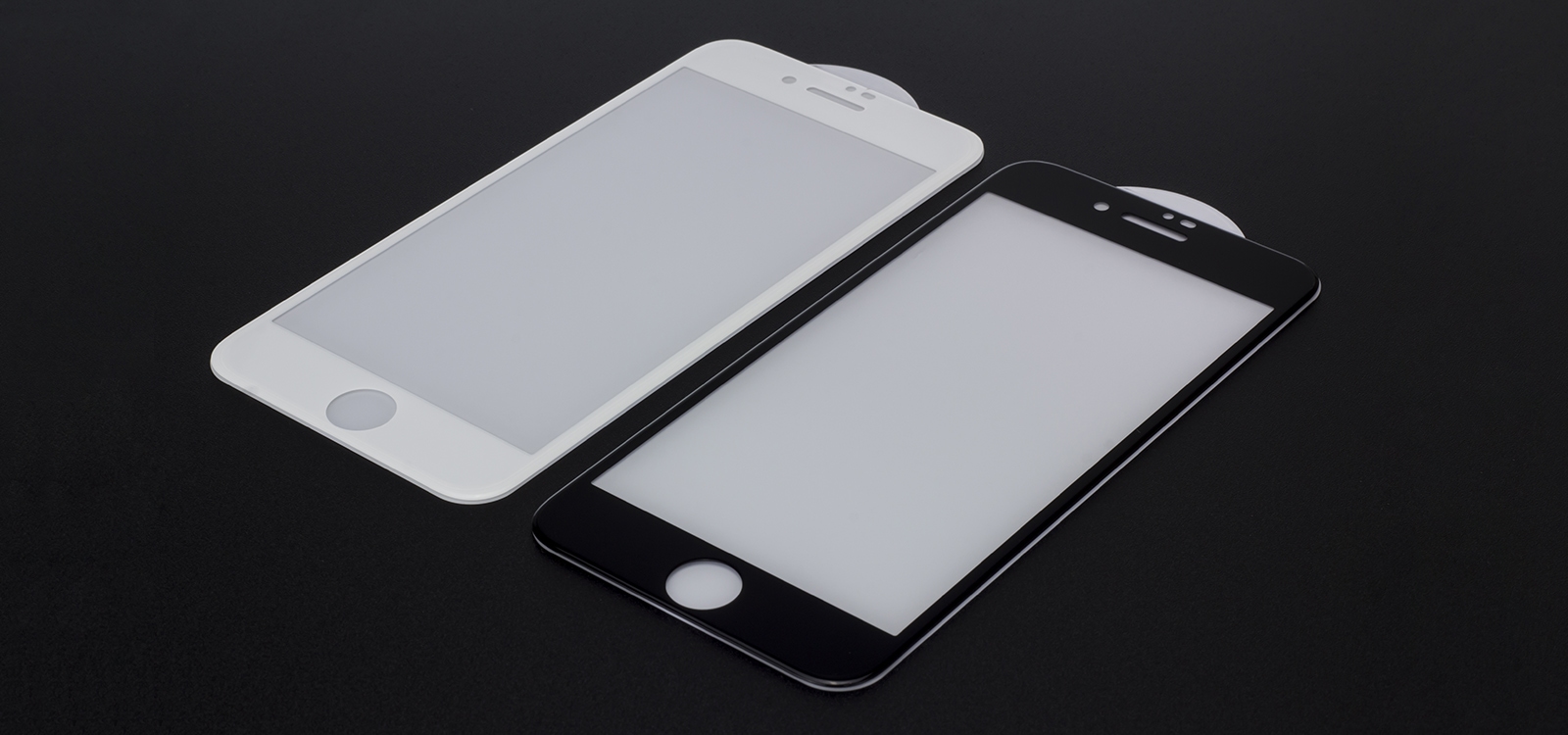 Защитное стекло 3D для APPLE iPhone 6/6S 4.7" чёрный кант толщина 0,26mm RINCO MBL.
