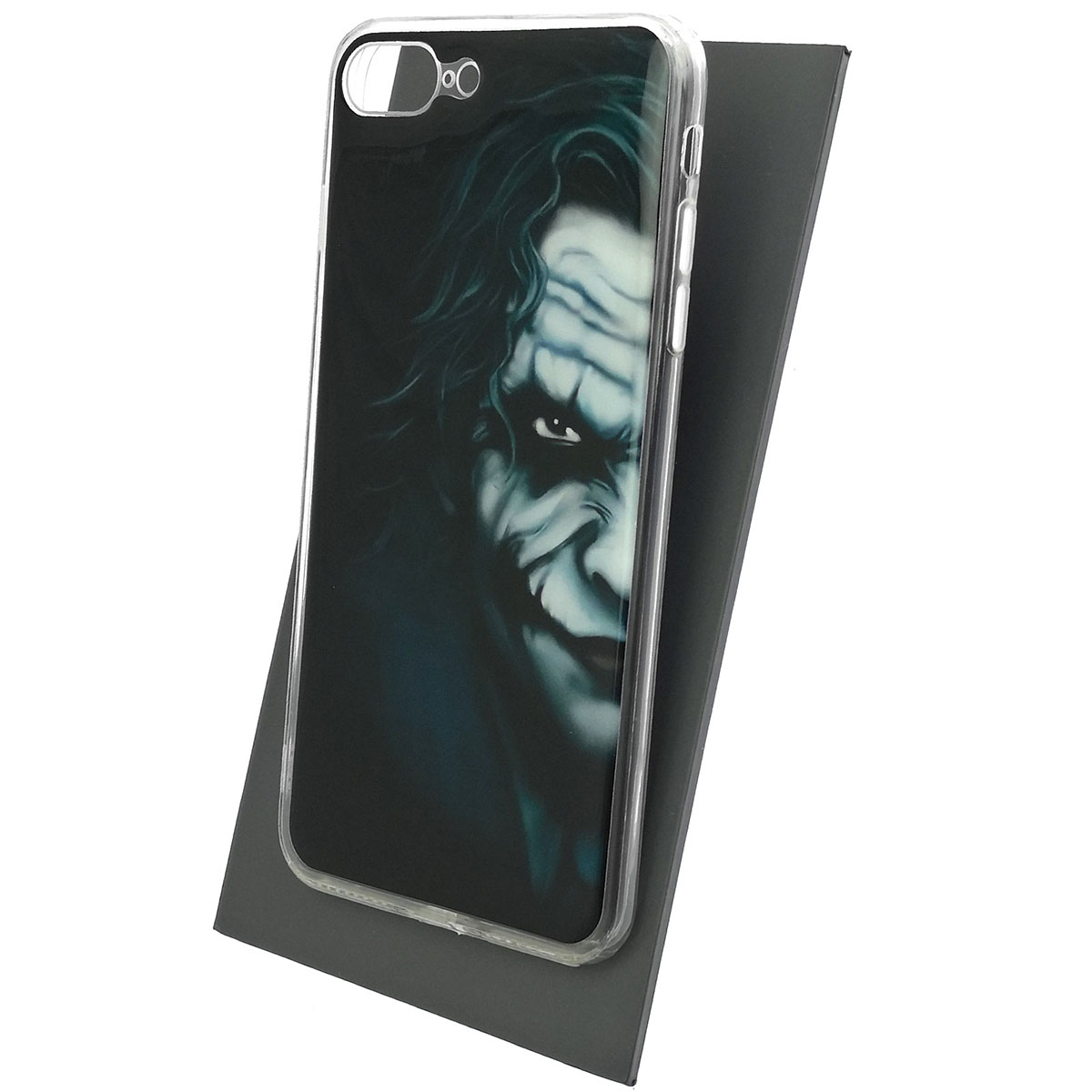 Чехол накладка для APPLE iPhone 7 Plus, iPhone 8 Plus, силикон, глянцевый, рисунок Джокер