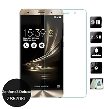Защитное стекло "Pro Glass" в картонной упаковке для ASUS Zenfone 3 Deluxe/ZS570KL/ 0,2 мм (цвет=гля.