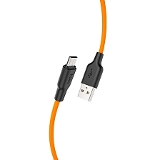 Кабель HOCO X21 Plus Micro USB, 2.4А, длина 1 метр, цвет черно оранжевый Кабель HOCO X21 Plus Micro USB, 2.4А, длина 1 метр, цвет черно оранжевый