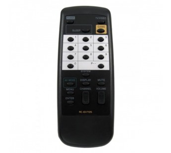Пульт ДУ для AIWA RC-6VT05 подходит для телевизоров: TV-202KER, TV-A145,TV-A205, TV-A215, TV-C142, TV-C142SKE, TV-C202, TV-C202SKE, TV-SB141.