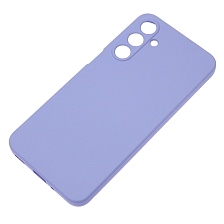 Чехол накладка NANO для SAMSUNG Galaxy A16 4G, защита камеры, силикон, бархат, цвет сиреневый