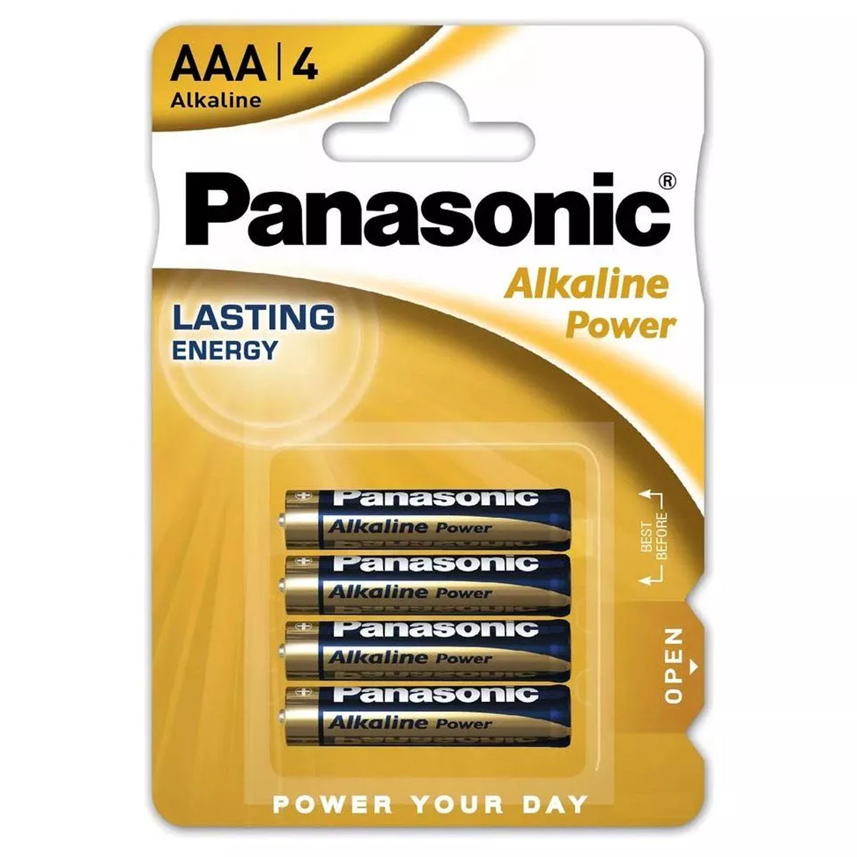 Батарейка PANASONIC LASTING ENERGY LR03 AAA BL4 Alkaline 1.5V