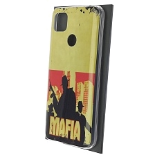 Чехол накладка для XIAOMI Redmi 9C, Redmi 10A, силикон, рисунок MAFIA
