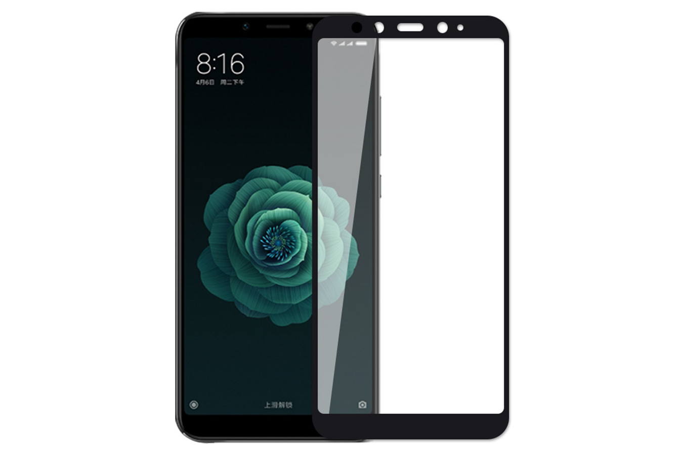 Стекло защитное "4D/5D" для Xiaomi Mi A2/Mi 6X, цвет окантовки черный. Стекло защитное "4D/5D" для Xiaomi Mi A2/Mi 6X, цвет окантовки черный.